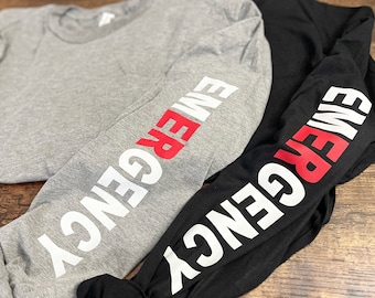 Emergency Room Nurse Long Sleeve Shirt: ER Apparel