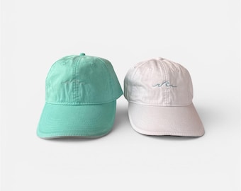 Women’s Hat, Beach Hat, Ocean Waves Hat, Cute summer hats for women