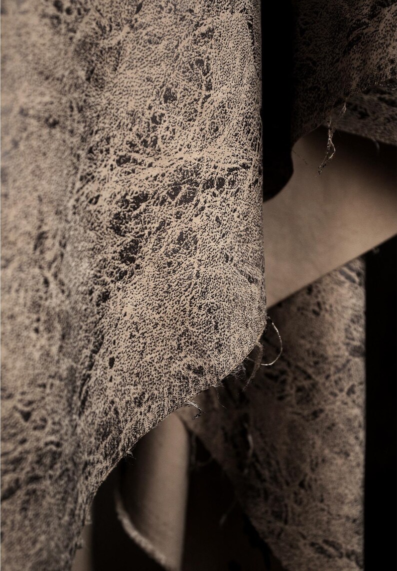 Polyester Fabric Ripped Brown Fabric, Ripped Knit Fabric by the Yard, Soft Knitted Fabric ...