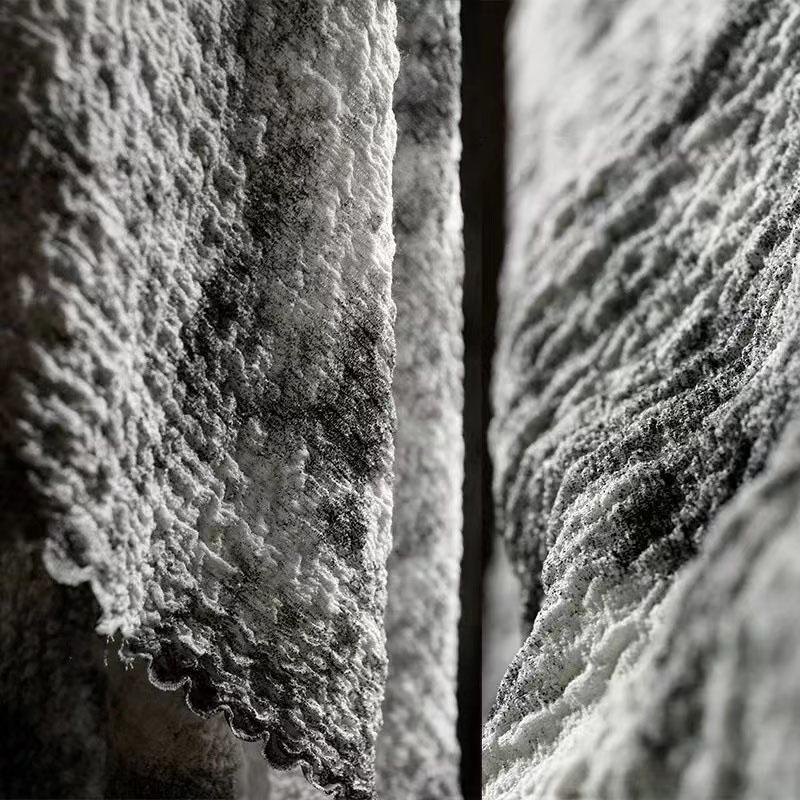 White Jacquard Fabric, 3D Line Texture Fabric, Mysterious Textured ...
