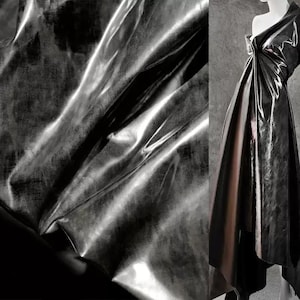Liquid Leather Dress - Etsy