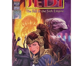 Dark Horse Comics Star Wars Tales Of The Jedi The Fall Of The Sith Empire #1 Wizard Exclusive Signed By Kevin J Anderson, 1997 COA