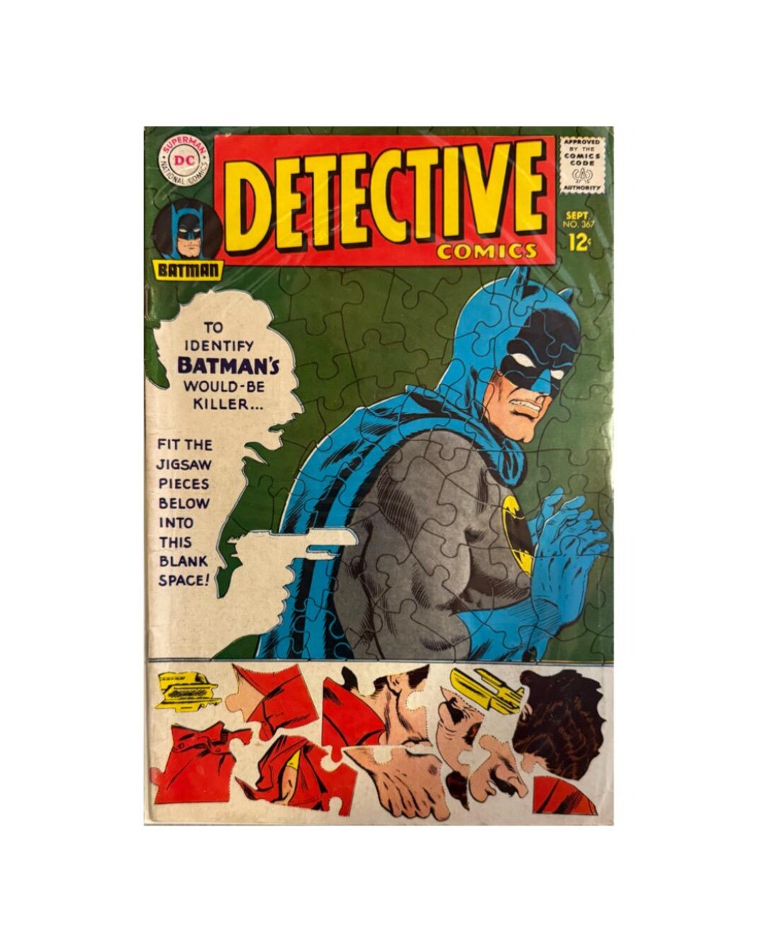 DC Comics Detective Comics #367 Batman Silver Age - Etsy