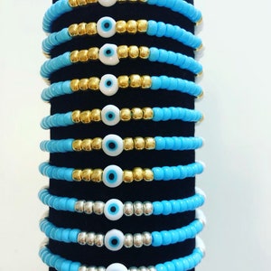 Evil eye, evil eye bracelet, adjustable bracelet, beaded bracelet, evil eye beaded bracelet, evil eye adjustable bracelet, bracelet
