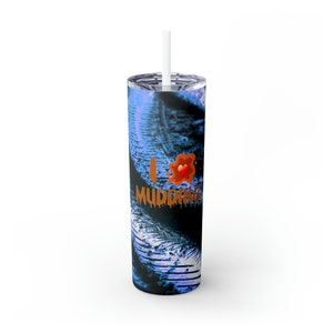 I love mudding sublimation waterslide design 20oz tumbler full wrap Christmas Summer