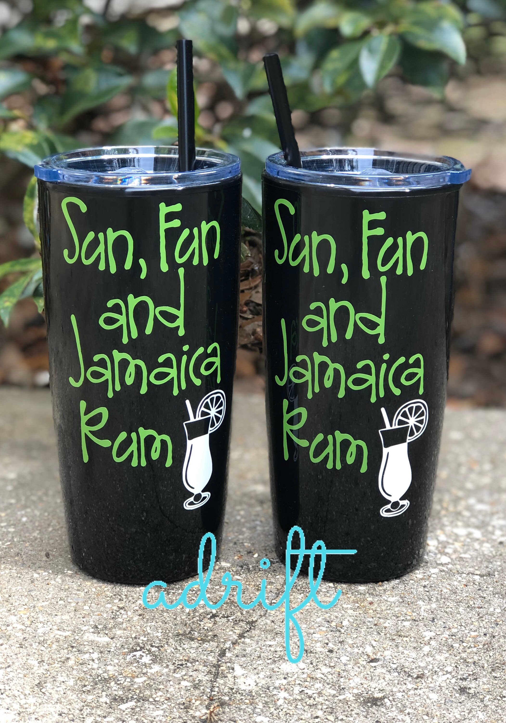 Personalized Jamaica tumbler / FAMILY VACATION tumblers with Etsy