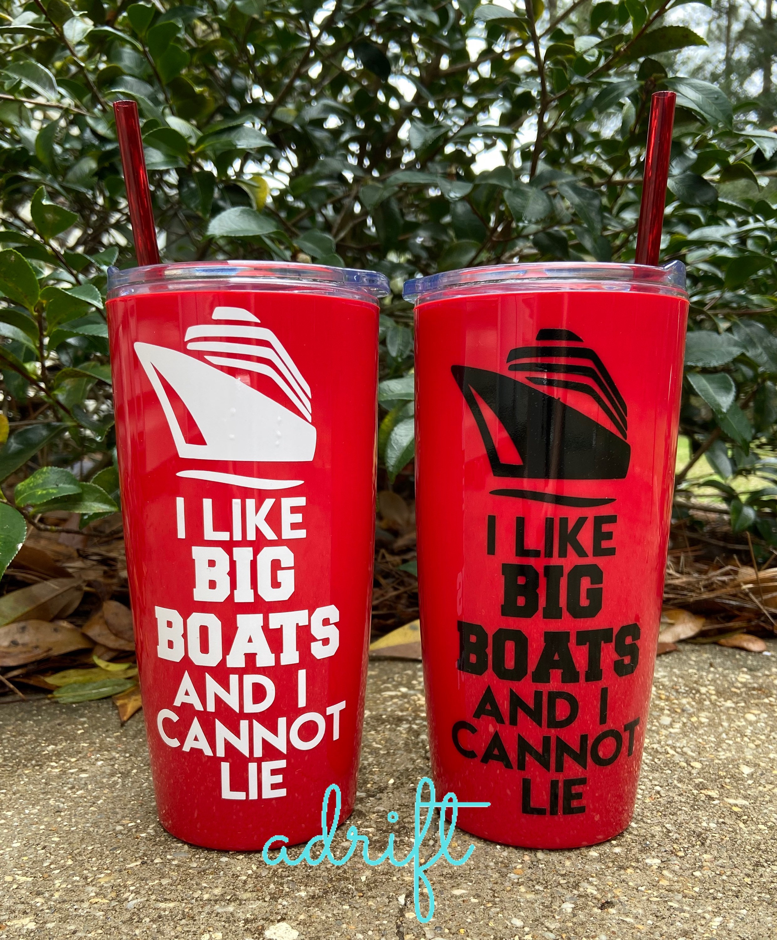 Personalized BOAT Cups / Boat Vacation Cups / Family Cruise Etsy