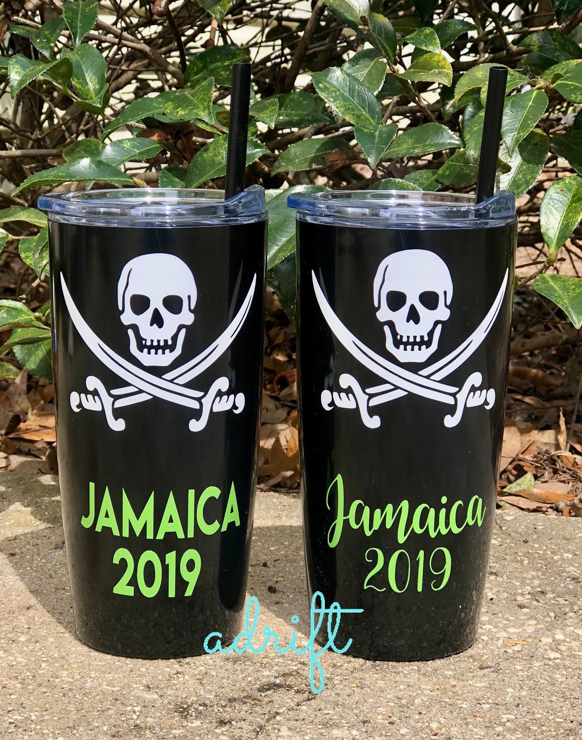 Personalized Jamaica tumbler / FAMILY VACATION tumblers with Etsy