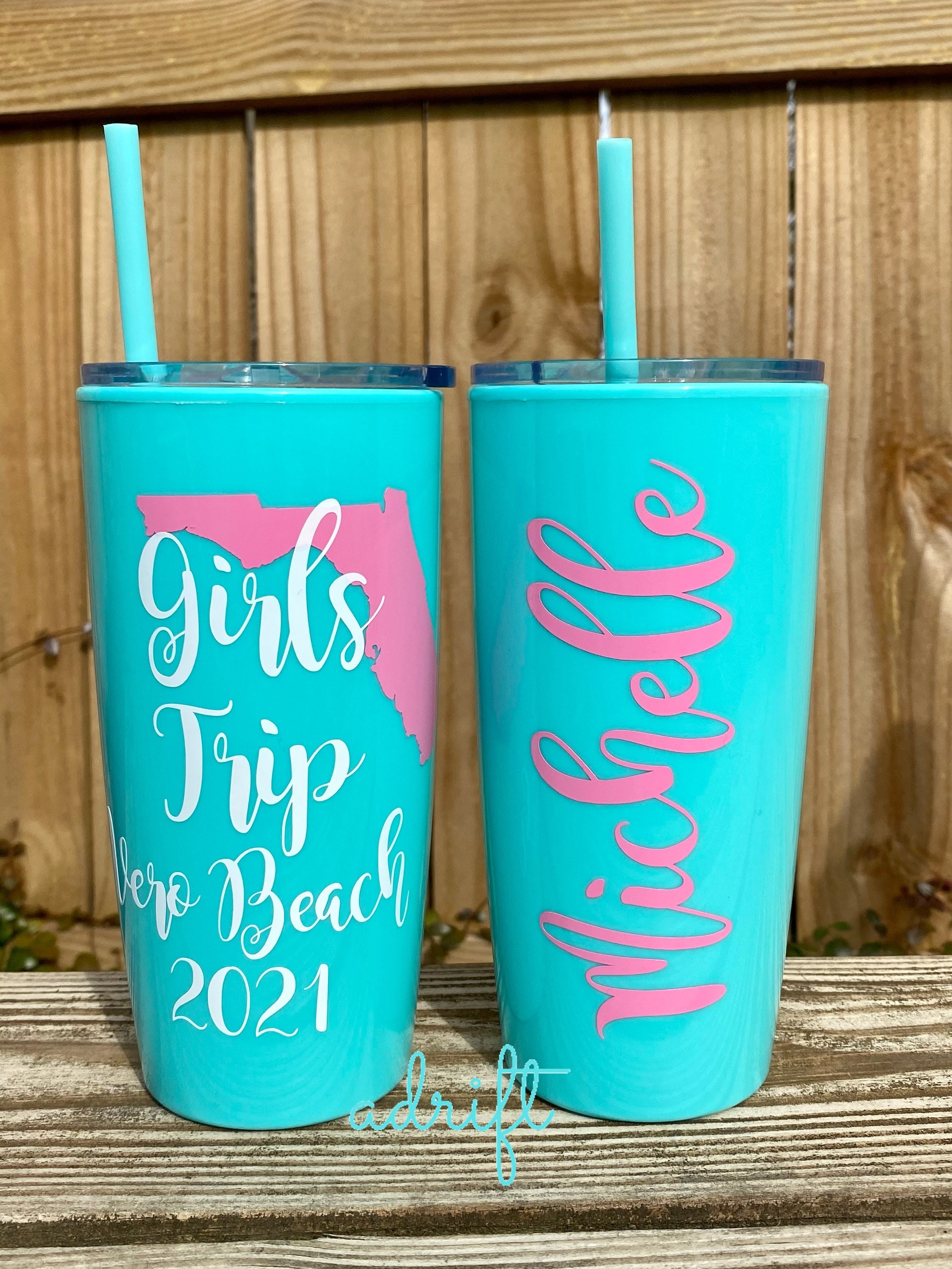 Girls Trips Tumbler / Girls Trip Gifts / Personalized girls Etsy