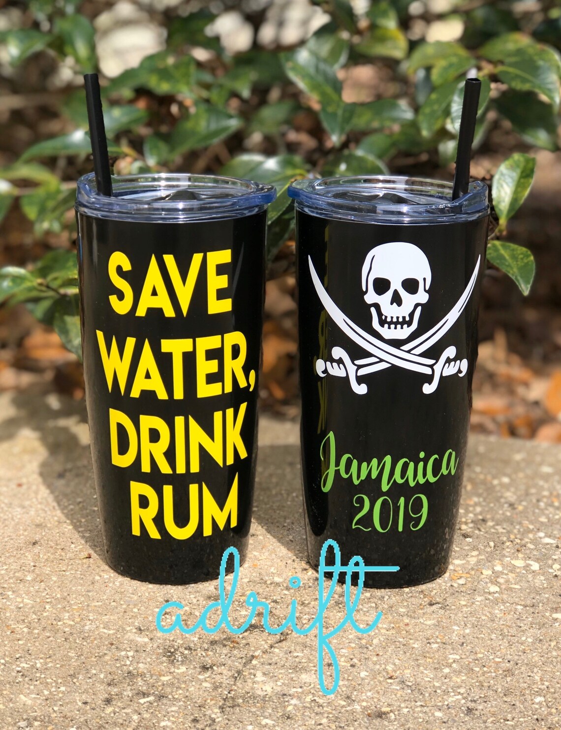 Personalized Jamaica tumbler / FAMILY VACATION tumblers with Etsy