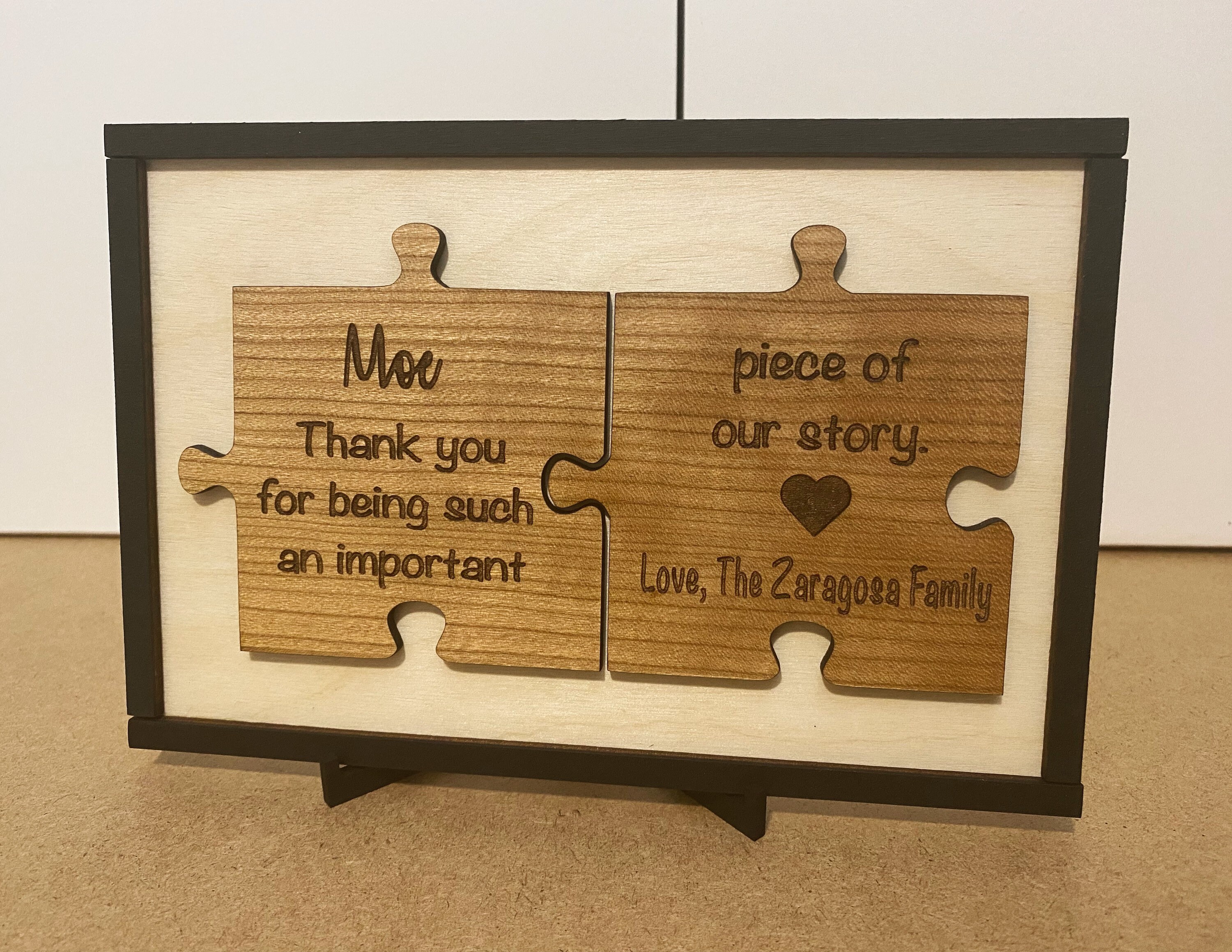 Personalized Puzzle Sign Teacher Appreciation Teacher Gift - Etsy