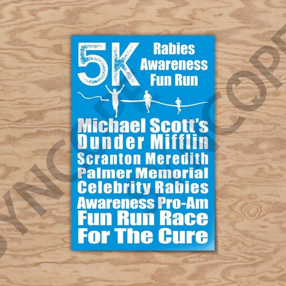 The Office Michael Scott Dunder Mifflin Meredith Palmer 5k Etsy