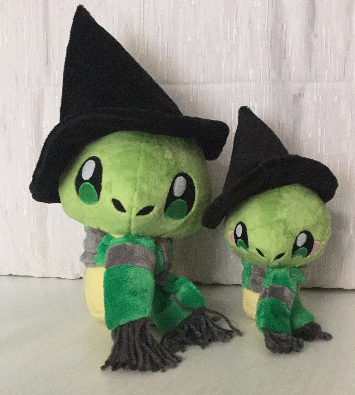Snake plush Harry Potter slytherin house emblem animal Etsy