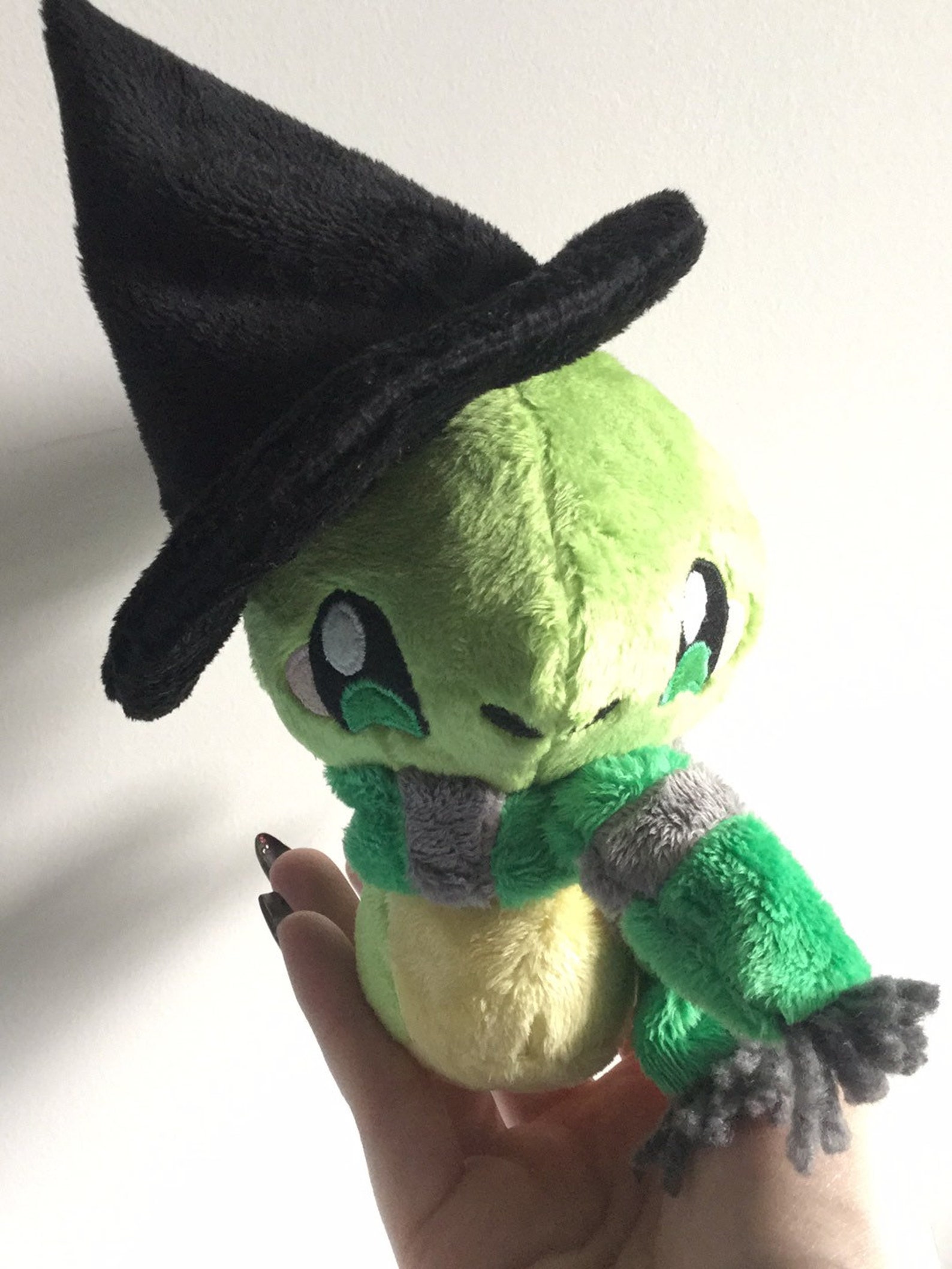 Snake Plush Harry Potter Slytherin House Emblem Animal Etsy