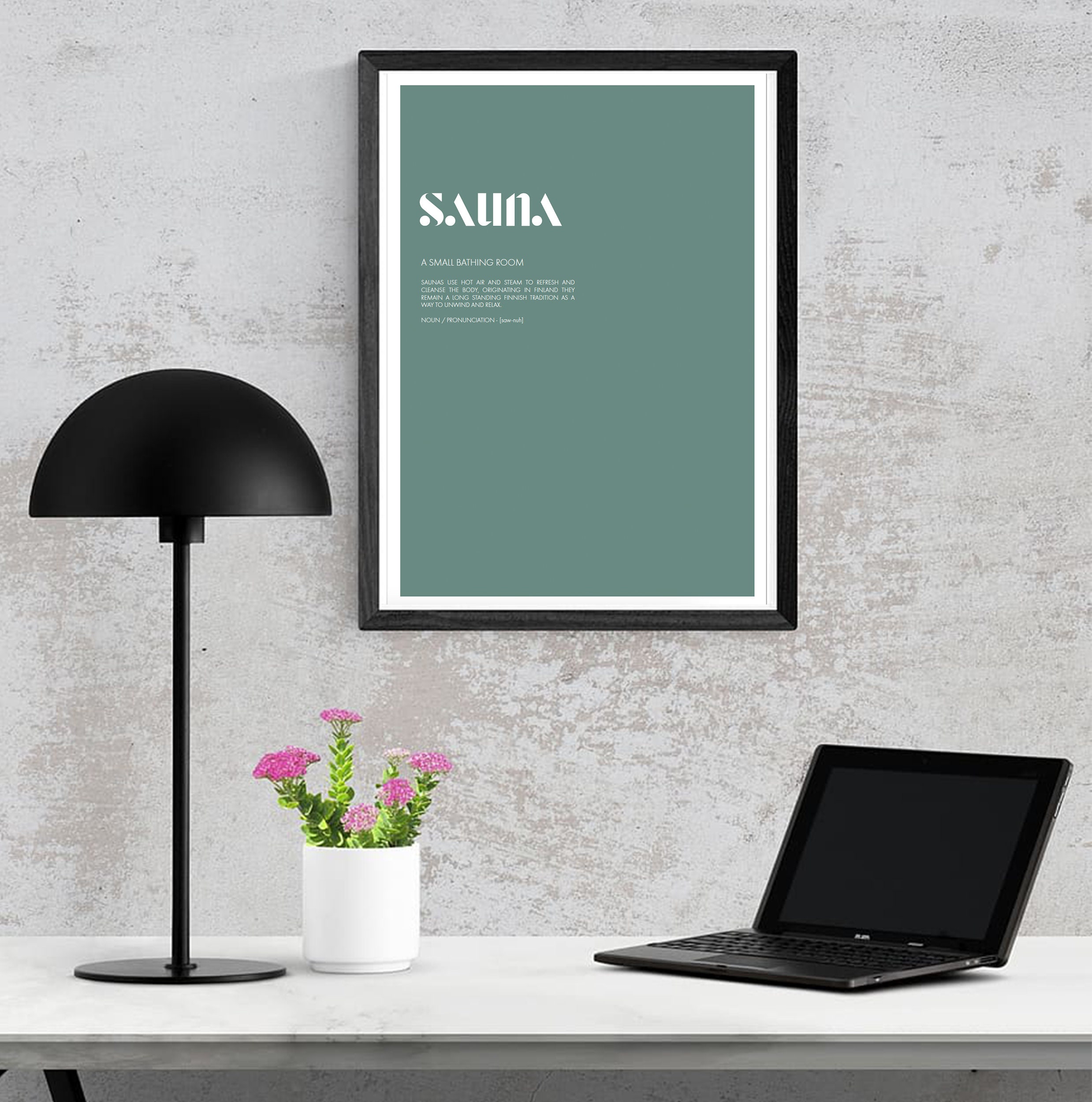 SAUNA Definition Digital Download Print Etsy