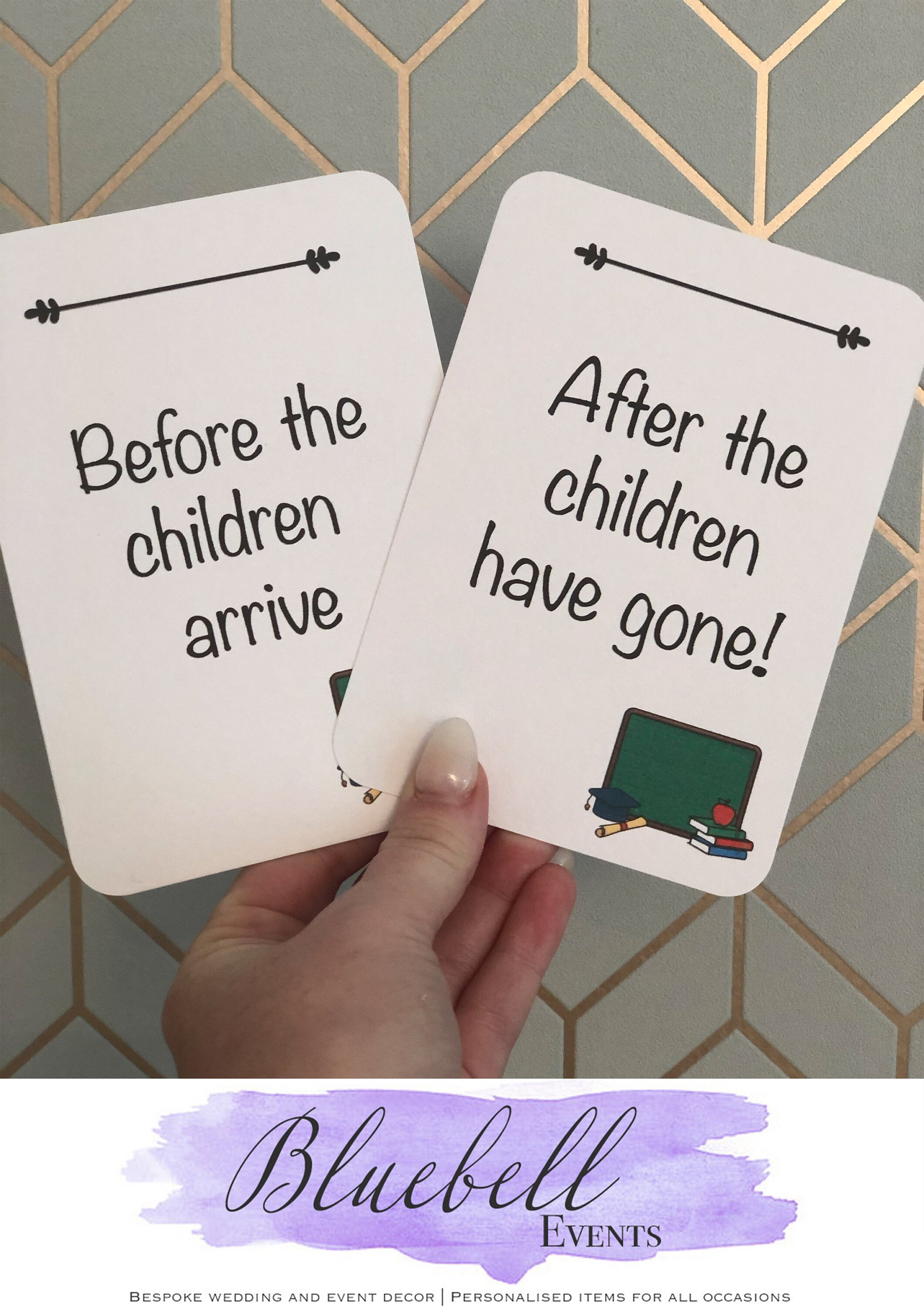 Teacher Photo Prop Cards Etsy UK