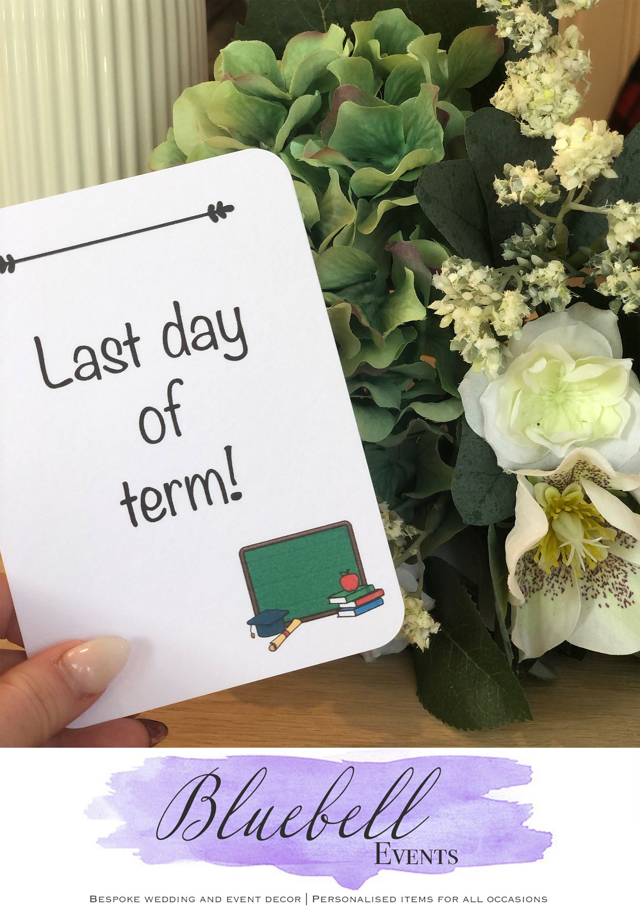 Teacher Photo Prop Cards Etsy UK