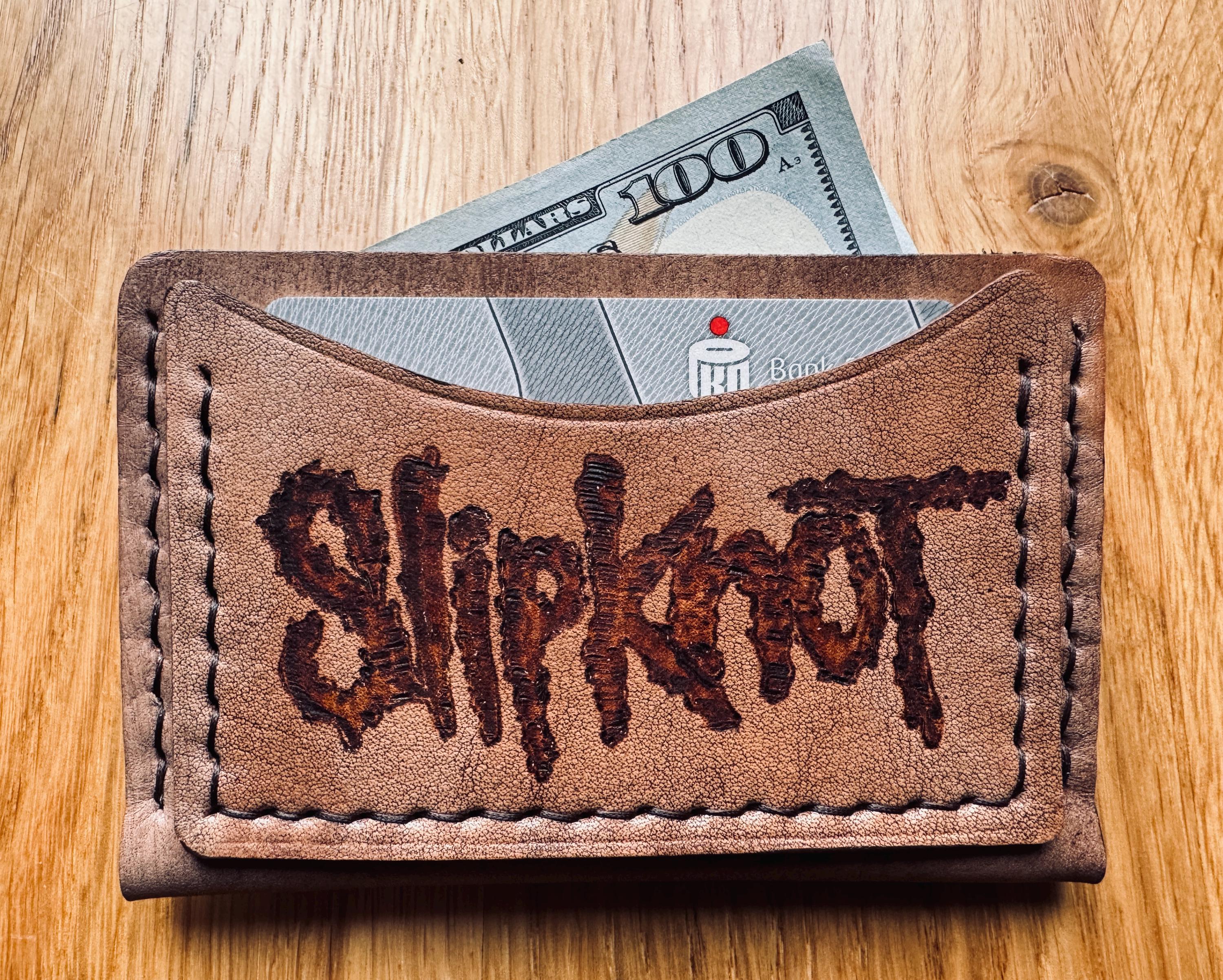 Slipknot Wallet Etsy