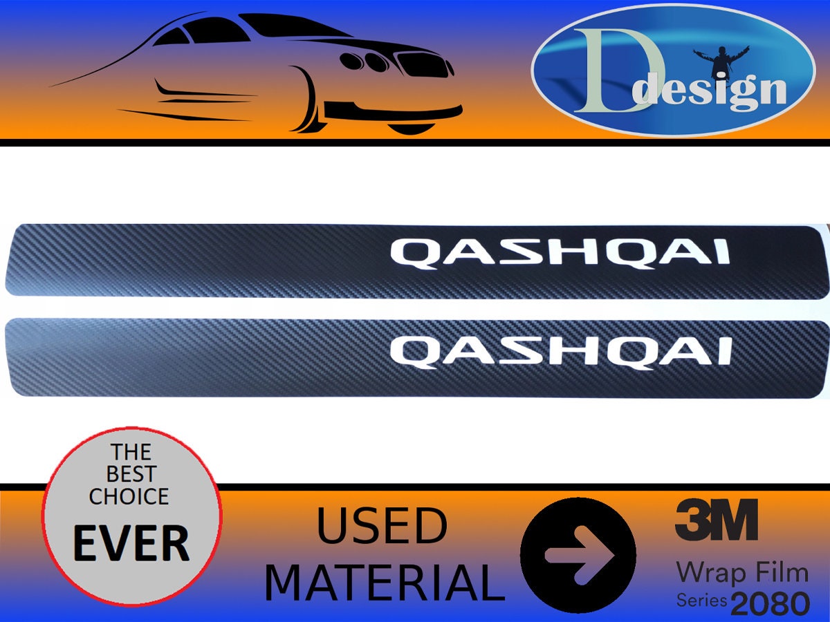 4 Stück Einstiegsleisten Abdeckung, für Nissan Qashqai J11 J12