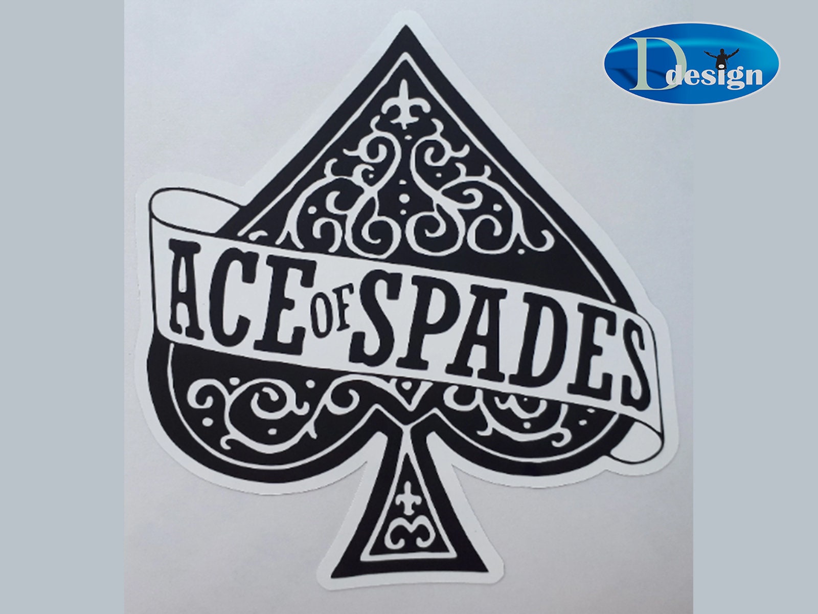 Motorhead Ace of Spades Logo - Wall Decal - Born to Lose Live to