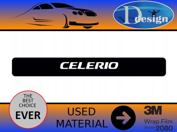 Celerio door on sale sill guard