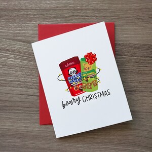 Carte de Noël BEARy, Vacances, Collations asiatiques, Gourmand