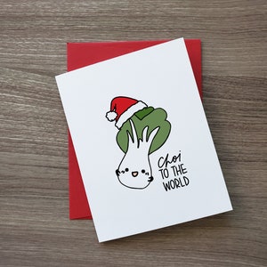 CHOI to the World Card, Navidad, Vacaciones, Foodie