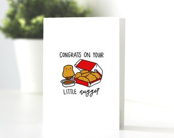 Congrats On Your Little NUGGET Card, New Baby