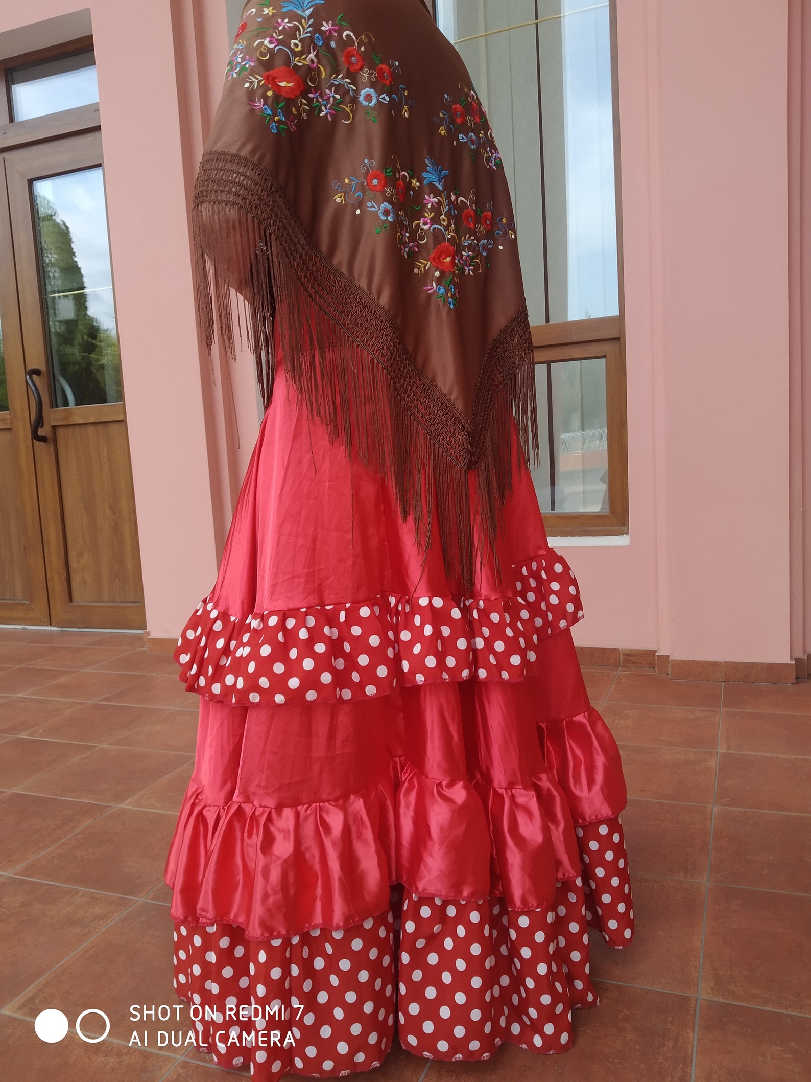 embroidered spanish shawl