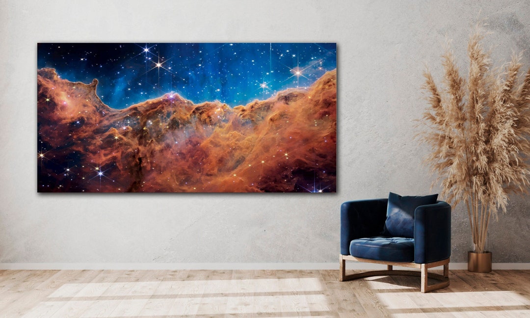 Carina Nebula Print Space Wall Art NASA Poster Space Telescope Milky ...