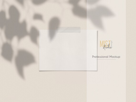 Download Poster Mockup 5x7 Landscape Psd Wall Art Print Mockup Etsy