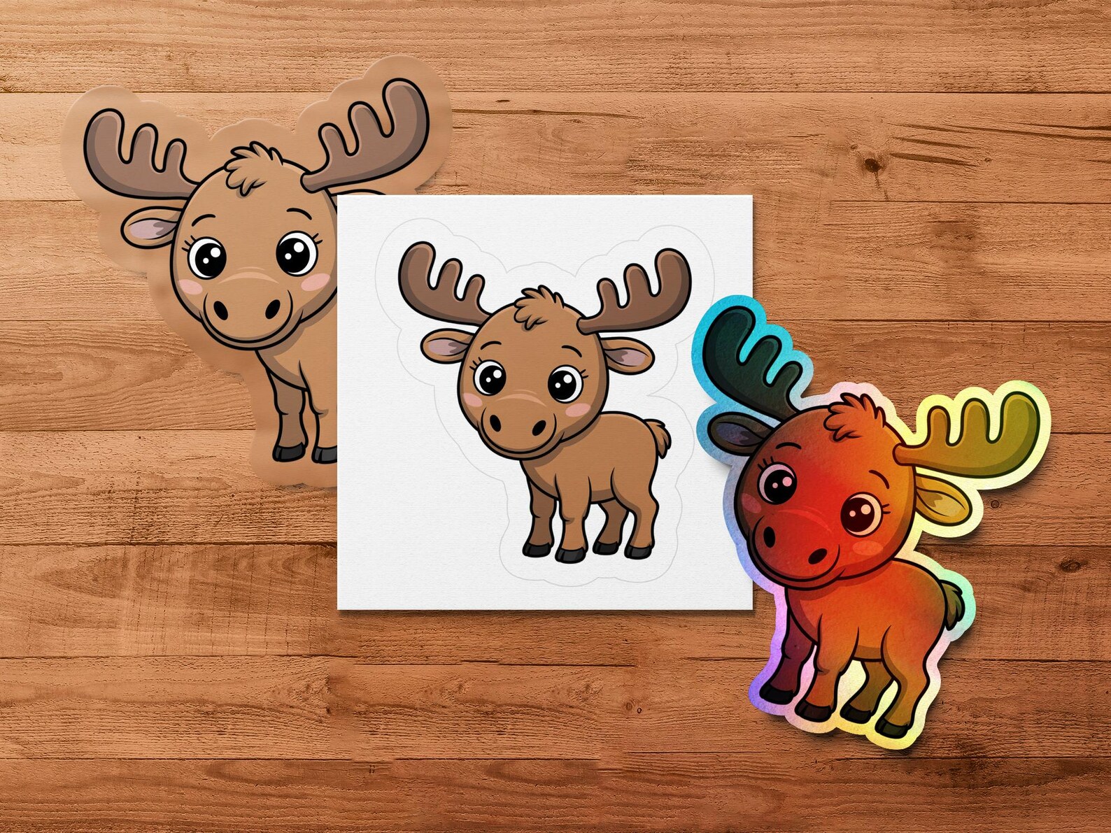 Baby Moose Clipart: Woodland Animal PNG (digital Download) - Etsy