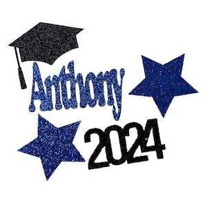 2024 Personalized Graduation Confetti, Class of 2024, 2024 Confetti, Graduation Party Decorations, Personalized Confetti,