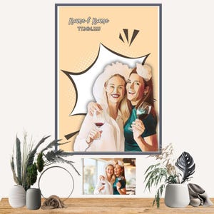 Benutzerdefiniertes Familienportrait, Cartoonportrait, verschiedene Designs, Familienillustration, Portrait vom Foto, Handabdruck Familie