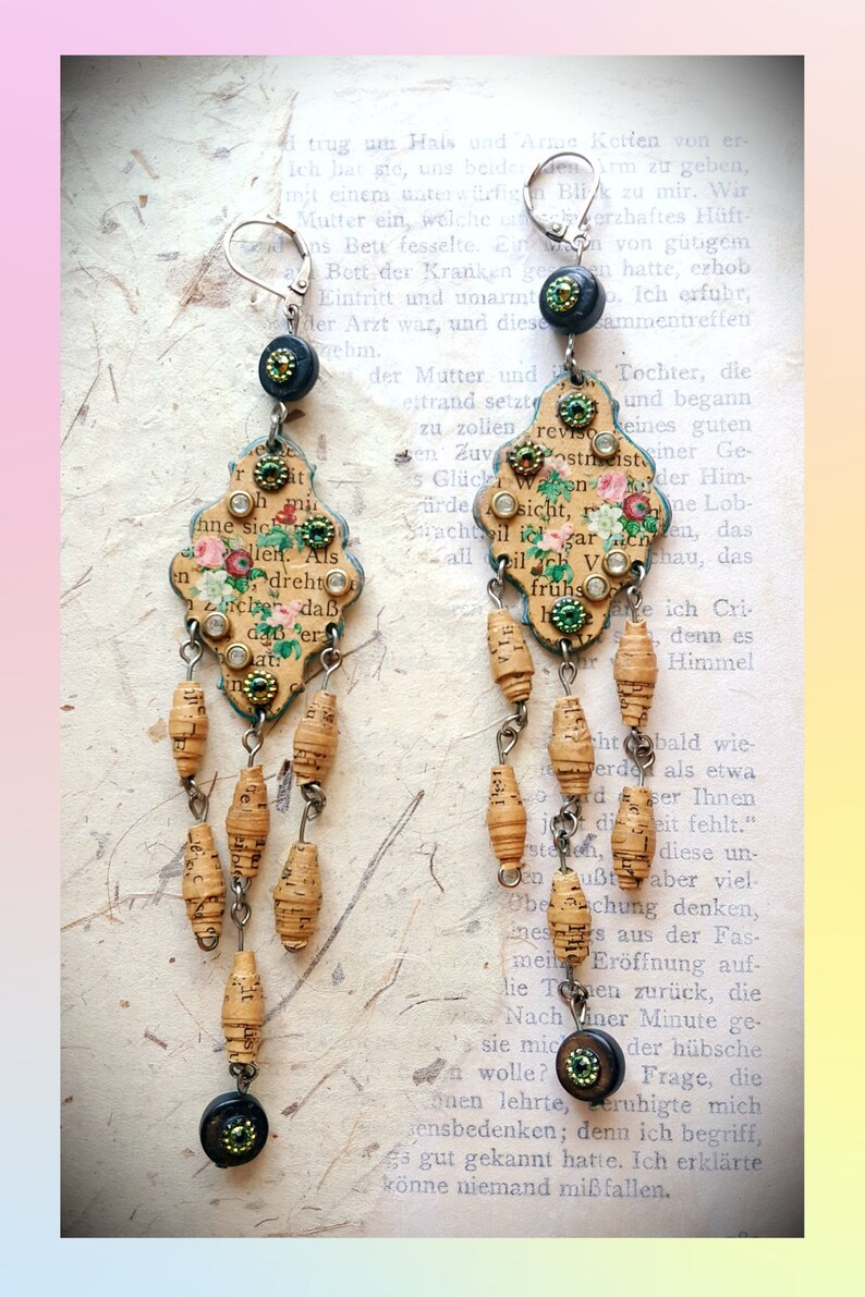 Vintage-Chic: Ohrringe mit Boho-Twist!