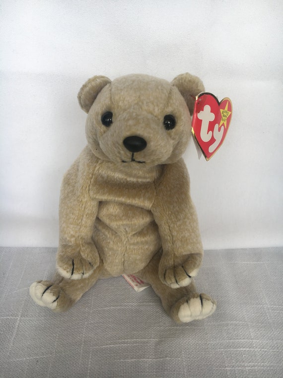 almond beanie baby