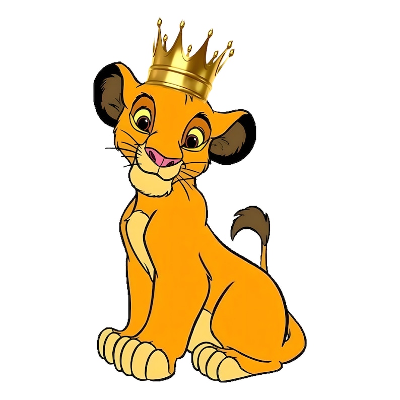 Crown Lion King Simba and Nala Crown Lion King Clipart PNG Etsy Ireland