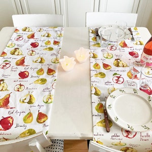 Beauteful FRUIT TABLE RUNNERS - Set of 2 table runners