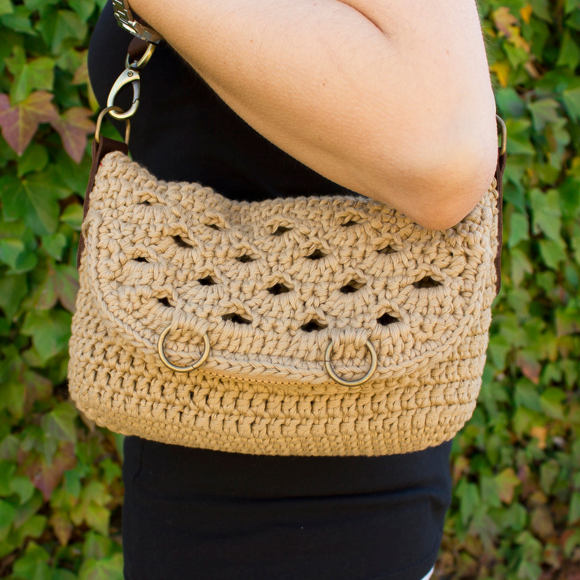Crochet Pattern in Spanish, PDF Crochet Pattern, Convertible Backpack