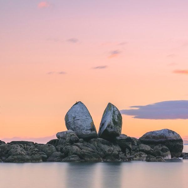 Split Apple Rock, New Zealand | Digital Photo Download | Landscape Photography | Beautiful Art | Print | Home Decor | Wall Art | Art Deco