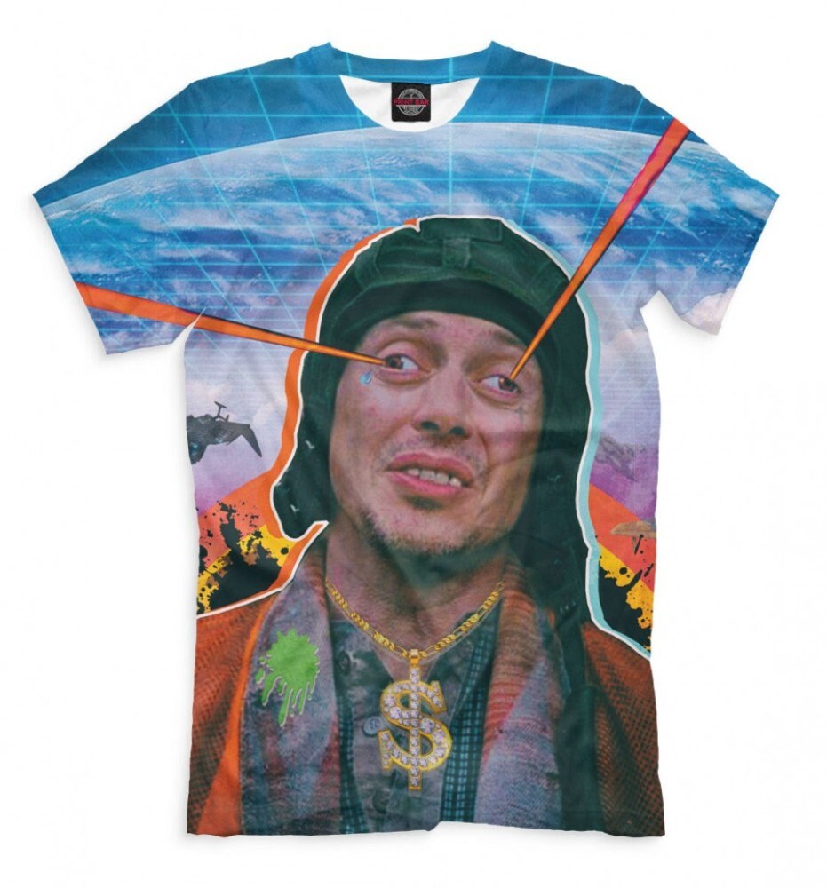 Steve Buscemi Augen Meme T-Shirt Herren 