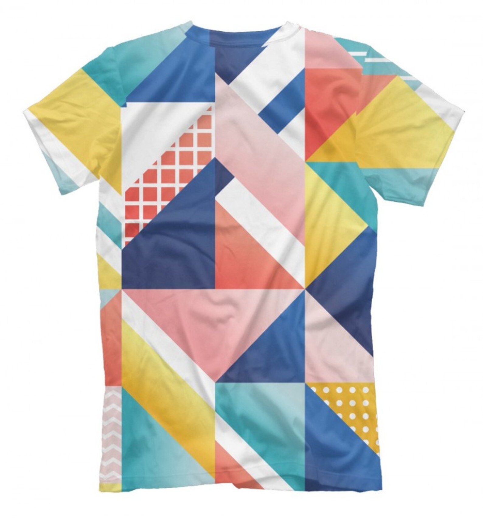Geometric Abstraction Graphic TShirt Men's Women's Etsy