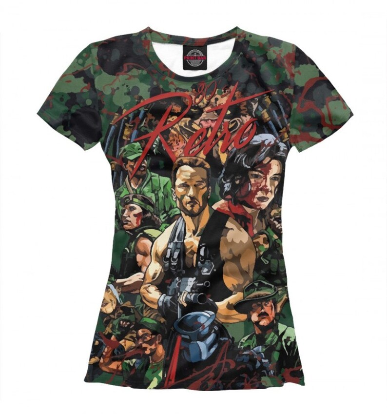 arnold schwarzenegger predator t shirt