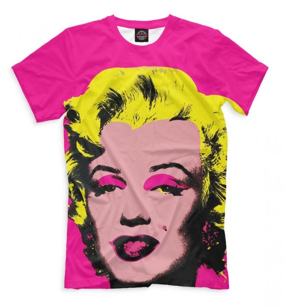 Marilyn Monroe Pop Art T-shirt Men's Women's All | Etsy