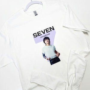 Jungkook Seven Tshirt - Bts - Kpop - Bts Army - Bangtan - Bts Merch - Bts subtle merch - Bts shirt - Bts fan - Bts army forever - Seven