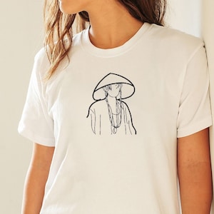 Suga Embroidered Tshirt - Bts - Kpop - Bts Army - Bangtan - Bts Merch - Bts subtle merch - Bts shirt - Army embroidered shirt - Daechwita