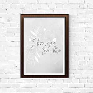 Love Saying | Printable Wall Art | Romantic Art | Home Decor | Digital Art | Valentines Day | Love Print  | Instant Download