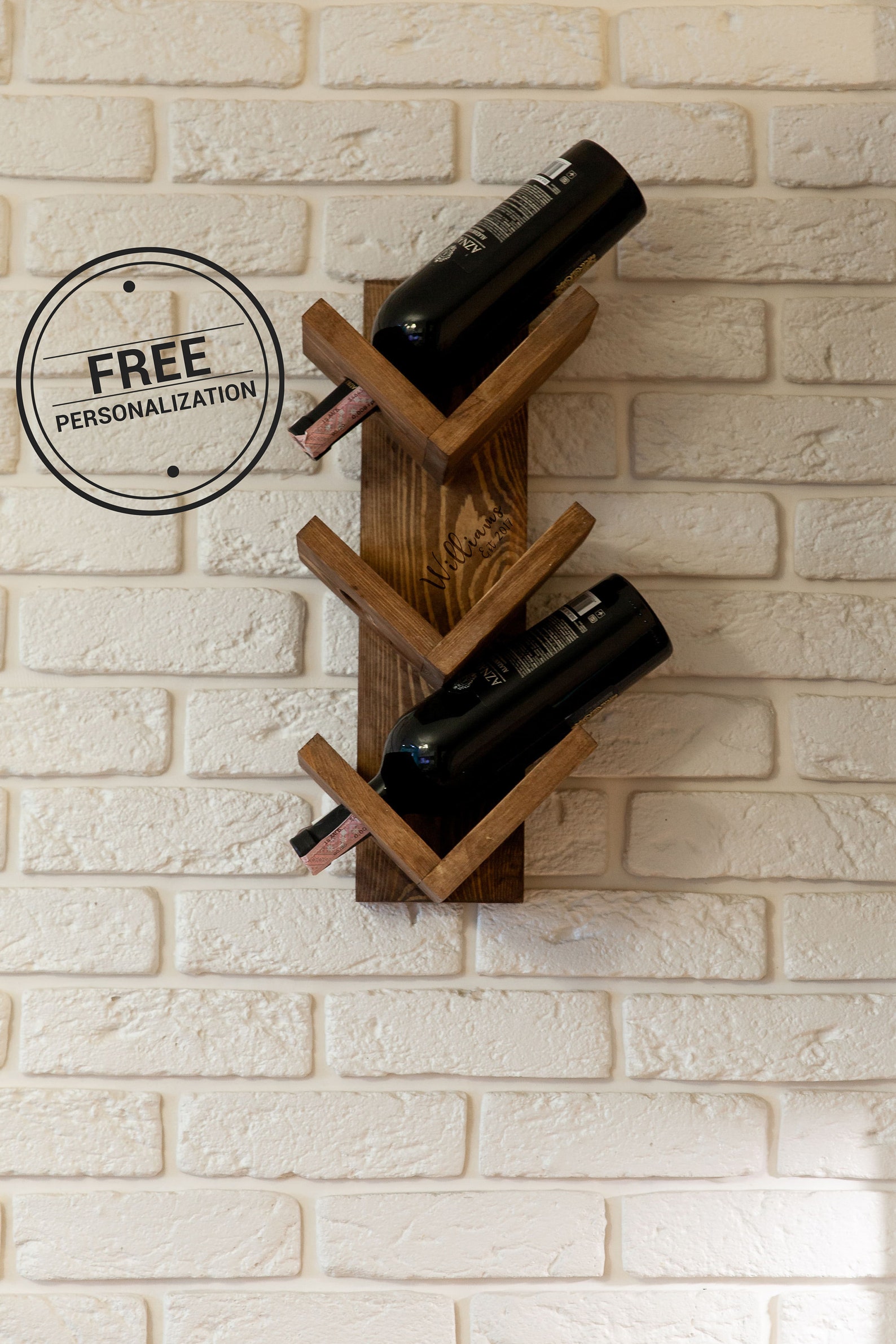 Zig Zag Wine Rack Vertical Wine Rack Wine Storage Wine Rack Etsy