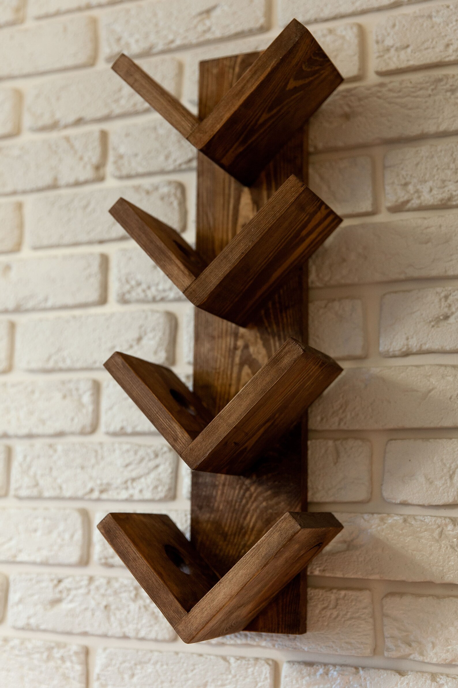 Wine Rack Corner Shelf Kitchen Wine Rack Home Decorsolid Etsy