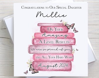 Personalised Exam Results Card, Congratulations on Your Exam Results ...